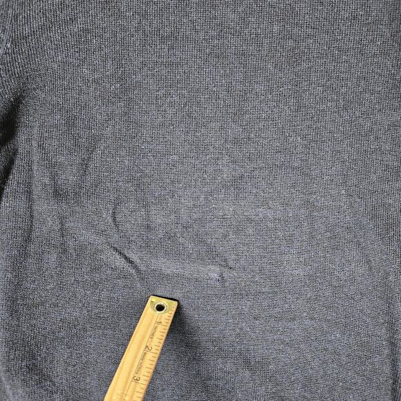 Brooks Brothers Wool Sweater Mens XL Blue Argyle 1/4 Zip Preppy Grandpacore - Picture 14 of 15